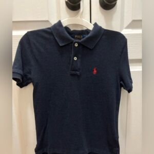 Polo by Ralph Lauren Kids Dark Blue Polo Shirt